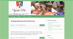 Desktop Screenshot of fotbal.vysokepole.cz